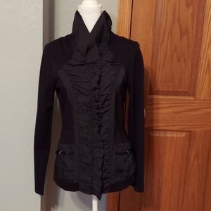 jacket, black, sz M, yest